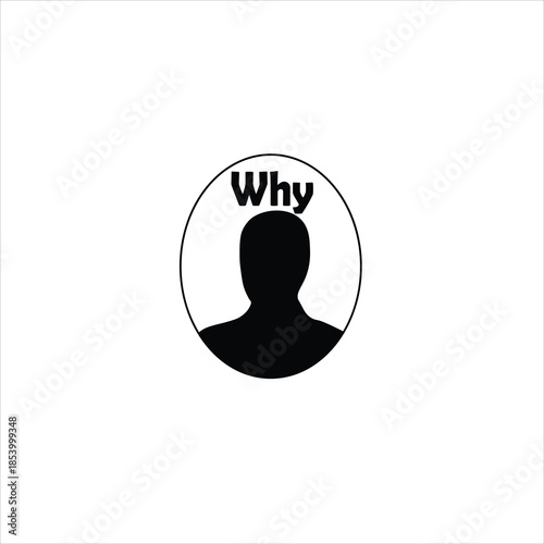 Unknown User Icon with Why Sign in Oval Frame
