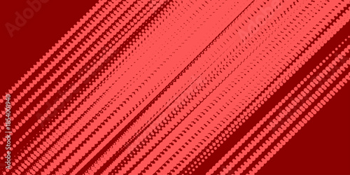 Red halftone dots gradient grunge texture background. Grunge texture effect .Distressed rough dark abstract textured. Black and Red Grunge Brush Background with Halftone Effect modern sport arts .