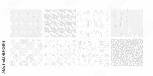 Collection of six grayscale textures showcasing diverse patterns and visual effects