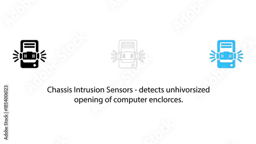Chassis intrusion sensors detect unauthorized computer enclosure openings