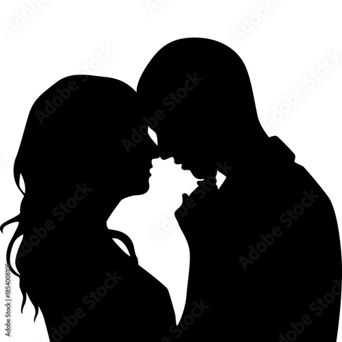 Lovers Couple Silhouette
