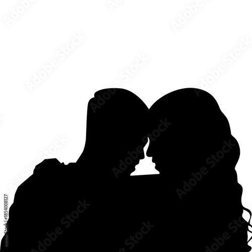 Lovers Couple Silhouette
