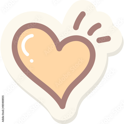 Love Doodle Sticker