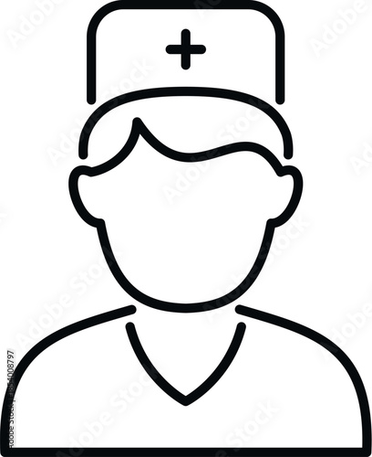 Medical professional avatar icon representing healthcare services