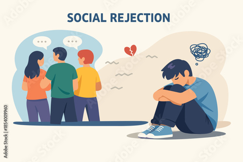 Understanding social rejection: emotional impact and isolation in modern society