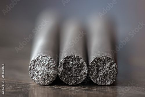 Carbon, graphite raw material in granular form used in metallurgy, electrical engineering, filtration, and the chemical industry