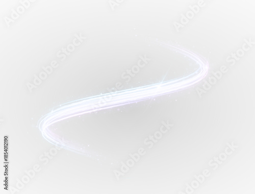Electric lightning vortex, glowing twirl particle dust. Dynamic energy trail, bright flare motion background.