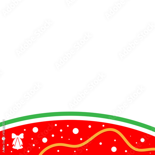 Christmas Footer Illustration
