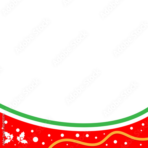 Christmas Footer Illustration