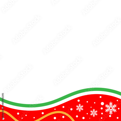 Christmas Footer Illustration