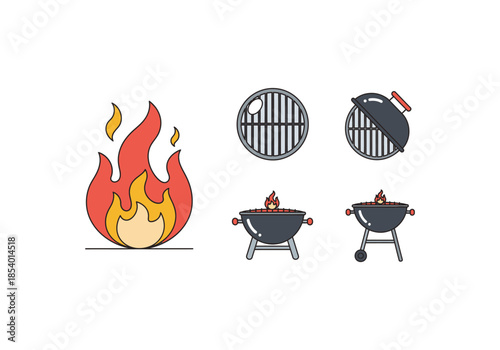 BBQ & Grilling Equipment Icon
