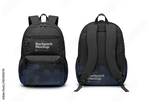 Backpacks Mockup