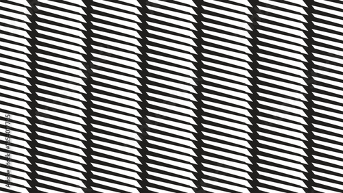  Serrated Striped Black White Color for Background