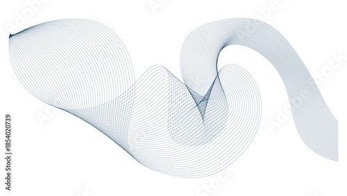 Technology, data science, geometric border pattern. Digital frequency track equalizer