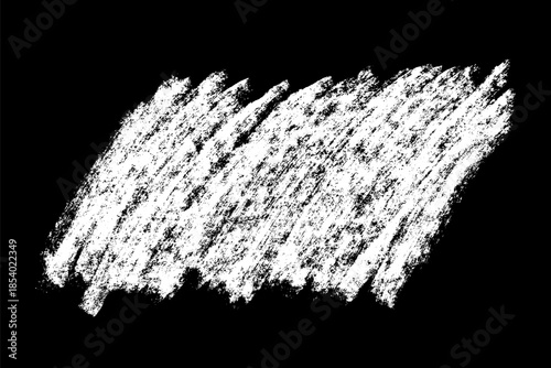 Chalk white texture on black background. Grunge texture background. Abstract vintage distressed design with rough, dirty, weathered, worn, scratched marks