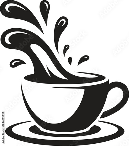 cup of coffee with steam