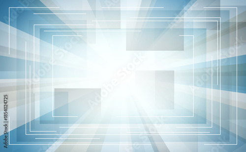 グレーの集中線ビジネス背景