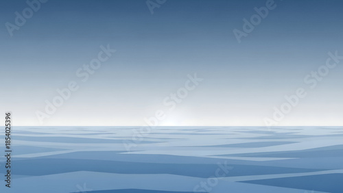 Vast blue ocean with gentle waves under a clear sky.