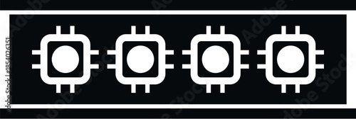 Led light strip illustrating modern electrical lighting technology for various applications