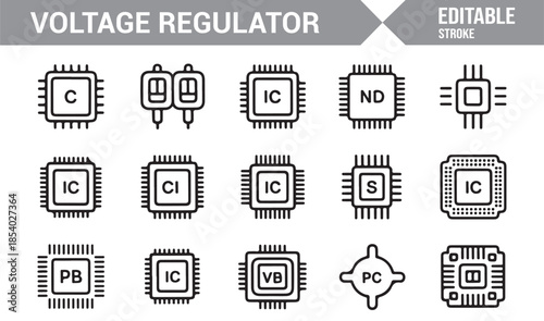 Integrated circuit and semiconductor symbol collection