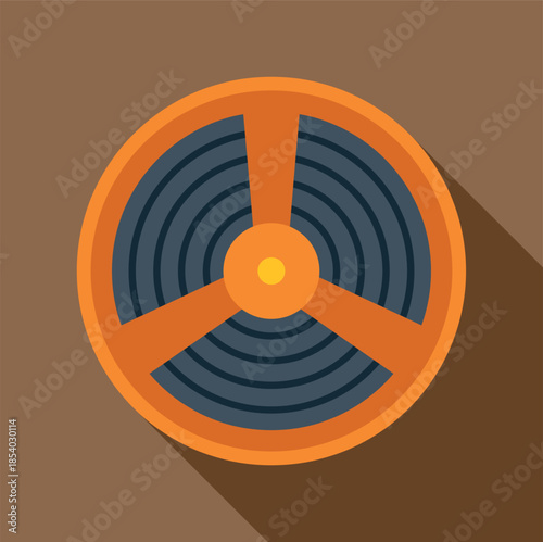 Film reel illustrating movie media, entertainment, and vintage cinema concepts