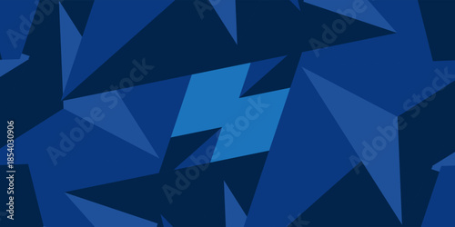 Abstract blue background. Modern simple blue geometric design. Minimal shapes. Suit for booklet, brochure, banner, poster, website, flyer, cover, corporate, backdrop. eps10