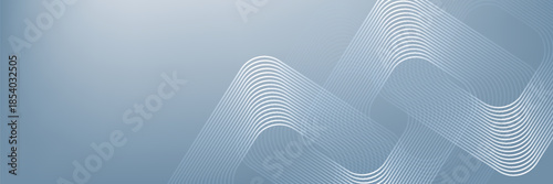 Abstract hexagon lines on gray background. Geometric stripe line art design for poster, brochure, cover, website, banner