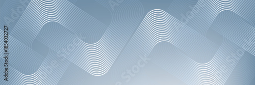 Abstract hexagon lines on gray background. Geometric stripe line art design for poster, brochure, cover, website, banner