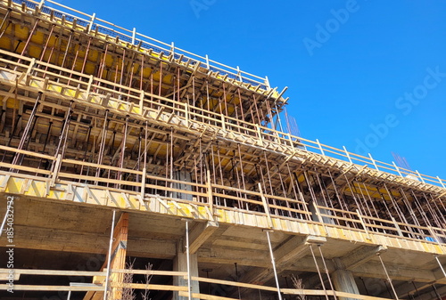 Construction site in the city