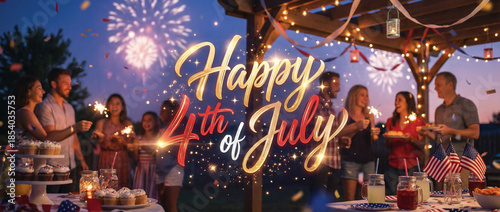 happy 4th of July independence day poster wallpaper