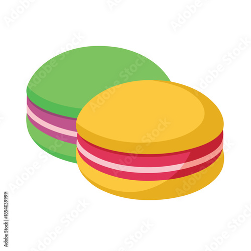 A Macarons vector illustration