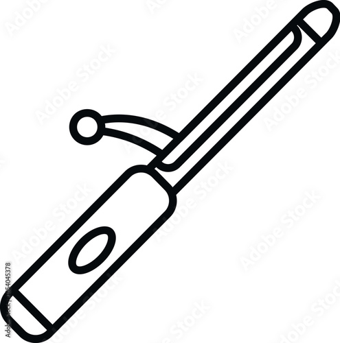 Curling iron device styling hair, beauty, and fashion tool