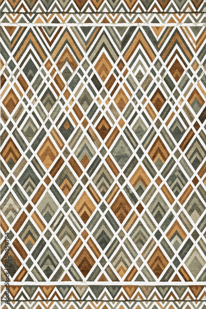 Fototapeta premium Carpet modern Pattern with texture and trending colors in high resolution