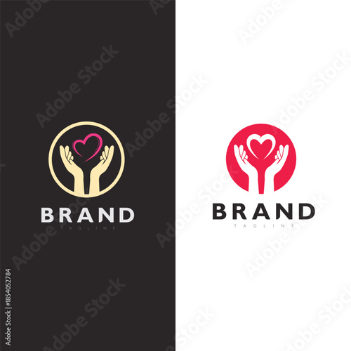Modern Mom And Baby Care Logo Vector Icon For Healthcare And Family Services