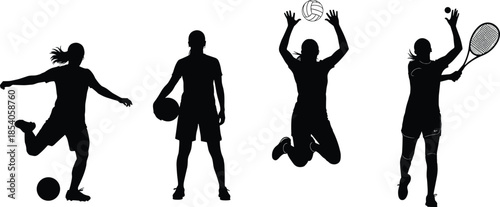 Bald Eagle Vector Illustration Set with Soaring Birds of Prey Majestic American Symbols in Flight Isolated on White Background Graphics (20 words)