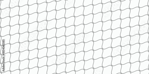 Mesh texture for fishing nets. Seamless pattern for sportswear or soccer goal, volleyball net, basketball hoop, hockey, athletics. Abstract net background for sports vector illustration