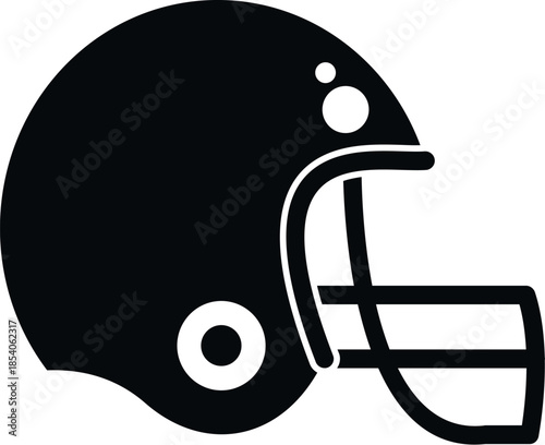 American football helmet representing sport protection and safety gear