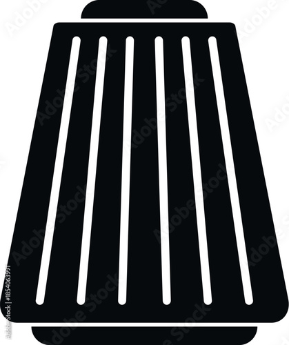 Automotive engine air filter keeping performance and protecting vital components