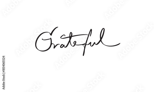 grateful text font calligraphy hand written lettering script black color object icon grateful gratitude thanksgiving thankful grateful happy holiday banner celebration blessed grateful autumn love art