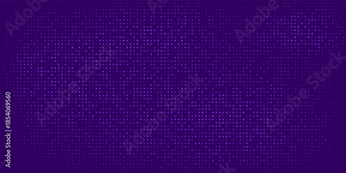 Purple Dot Randomus isolated in black background.Dot Randomus on abstract background. Usable for design background - Vector Illustration