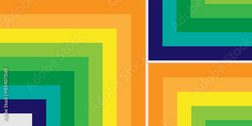 Colorful Abstract Background with Triangle Pattern and with colors stripes luxury dynamic modern abstract vector background for presentation, report, abstract luxury cover. Paper style abstract.