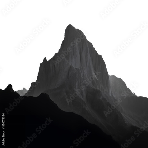 Majestic mountain peak