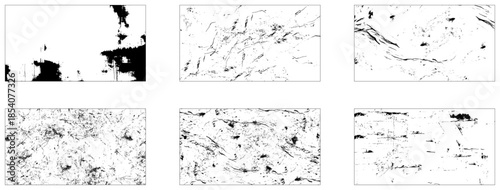 Vintage Grunge Texture Vector illustrator. Overlay grunge texture background collection. Set of different types of grunge texture stamps.