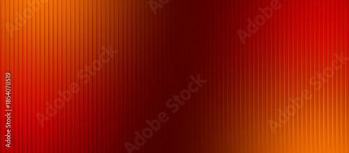 Vibrant gradient background with ribbed glass lines in fiery red and sunset orange tones, ideal for bold tech presentations, dynamic UI backdrops, premium product mockups