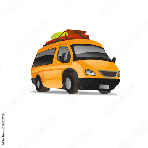 Taxi cartoon icon