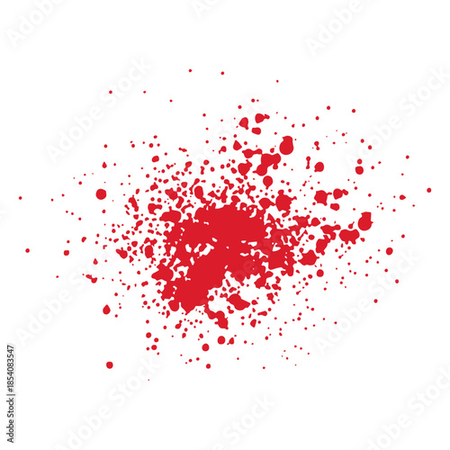 Foto Grunge blood splatter