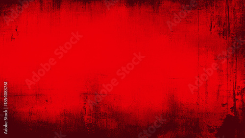 Abstract red grunge decorative stucco background. Rough stylized texture banner with copy space.