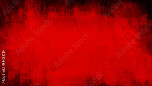 Abstract red grunge decorative stucco background. Rough stylized texture banner with copy space.