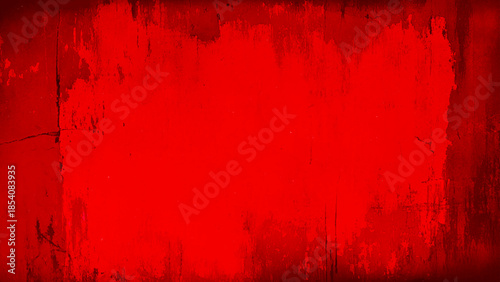 Vector illustration of grunge maroon red uneven stone texture background with cracks and stains. 