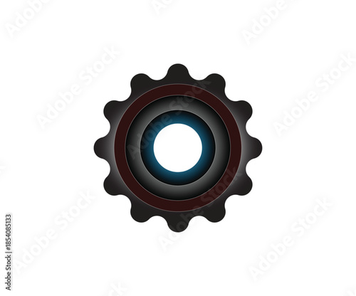 A collection of industrial steel gears and cogs on a white background represents the mechanical teamwork of precision engine parts within a complex machinery engineering concept